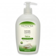 GLENOVA SAPONE LIQUIDO MANI E VISO TALCO 500ML  - ean: 8056598440317 - PxC: 12 - id: 10305