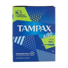 TAMPAX COMPAK PEARL SUPER PLUS 18PZ  - ean: 4015400690436 - PxC: 12 - id: 11224