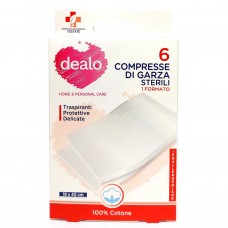 DEALO COMPRESSE 6 GARZA STERILE    - ean: 8057741094173 - PxC: 1 - id: DEALO16210