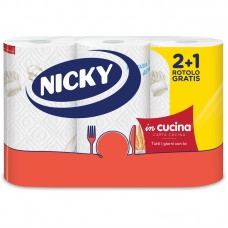 NICKY ASCIUGATUTTO X3 IN CUCINA 2VELI  - ean: 8004260005586 - PxC: 10 - id: EXTRA5586