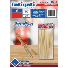 FATIGATI SPIEDINI BAMBOO 25CM X100  - ean: 8011690394159 - PxC: 1 - id: FATIGATI159