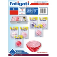 FATIGATI PIROTTINI CARTA 60 PZ D13CM  - ean: 8011690322671 - PxC: 1 - id: FATIGATI2671