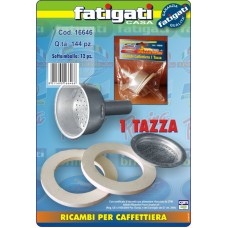 FATIGATI RICAMBIO CAFF. 1TAZZA  - ean: 8011690166466 - PxC: 12 - id: FATIGATI466