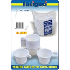 FATIGATI TAZZINE CAFFE X 12 EXTRA RIGI  - ean: 8011690266906 - PxC: 6 - id: FATIGATI6906